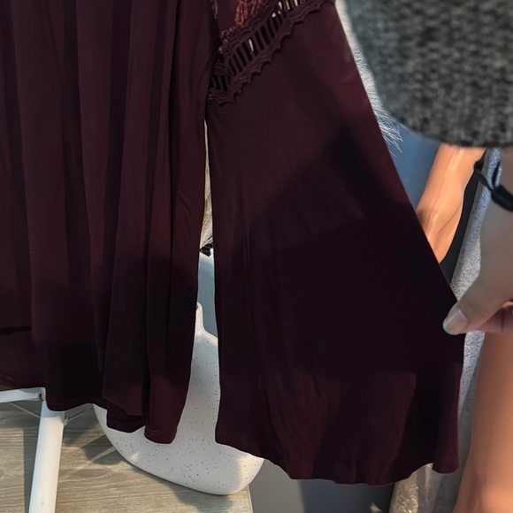 JohnPaulRichard Red Relaxed Tunic Blouse - Picture 4 of 7